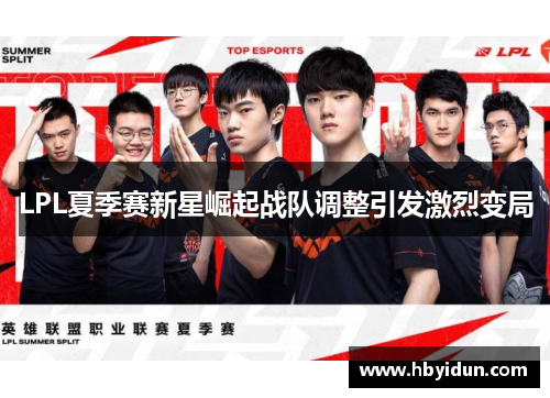LPL夏季赛新星崛起战队调整引发激烈变局